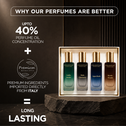 Luxury Perfume Gift Set For Him - 4 x 20ml