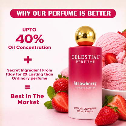 Strawberry Perfume 100ml - Gourmet Collection