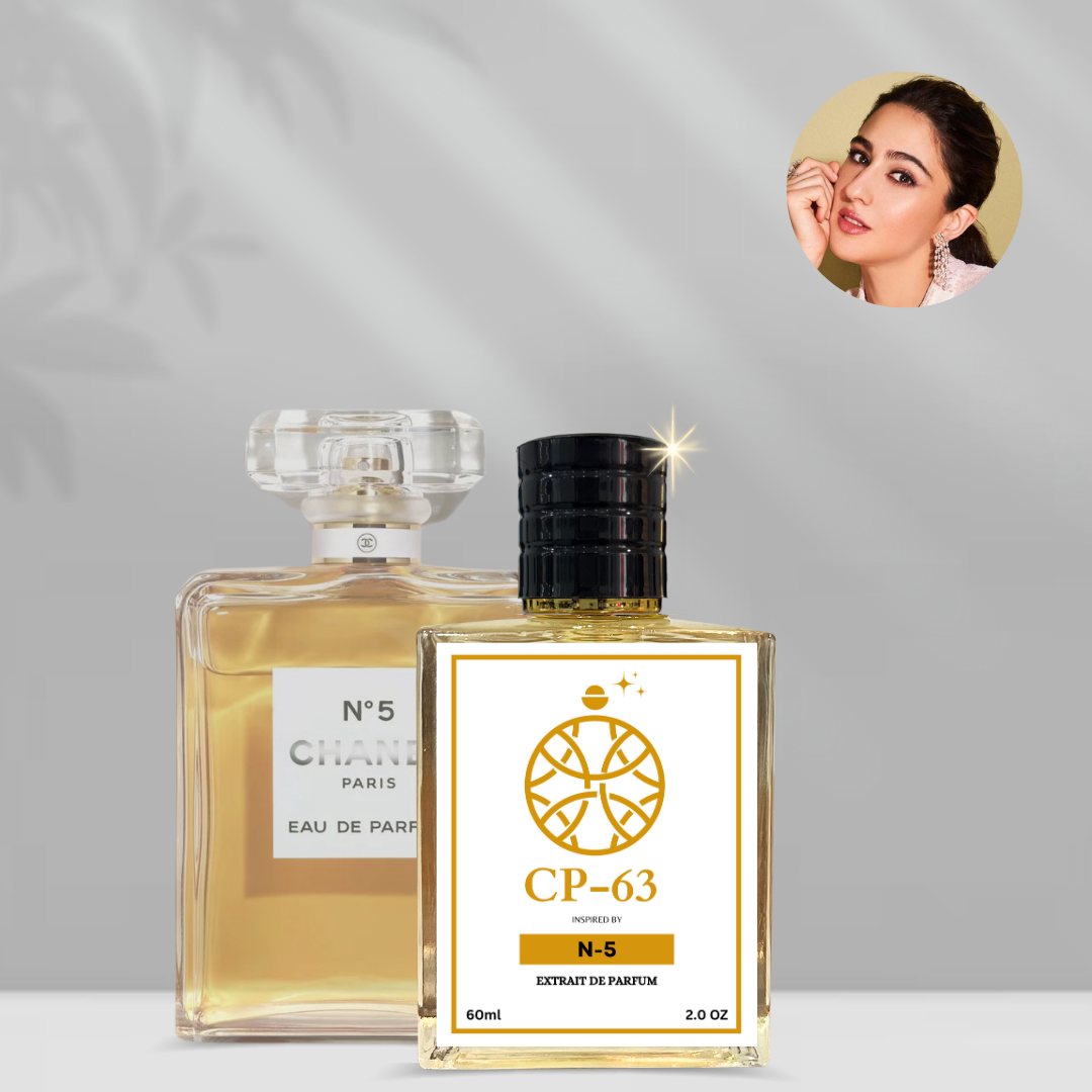Inspired by Čh@nÈl N0.5 Perfume ( Worn by S@ra ali Kh@n )