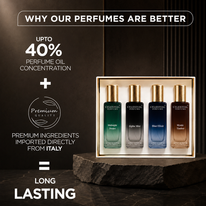 Luxury Perfume Gift Set For Him - 4 x 20ml