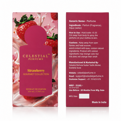 Strawberry Perfume 100ml - Gourmet Collection