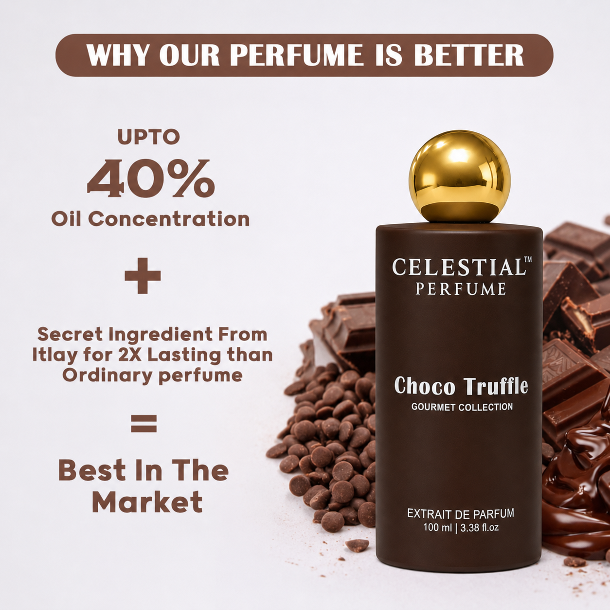 Choco Truffle Perfume 100ml - Gourmet Collection
