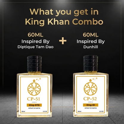 King Of Bollywood Perfume ( Inspired By T@MD@0 & DUNHILL ICON) Pack Of Two Perfumes