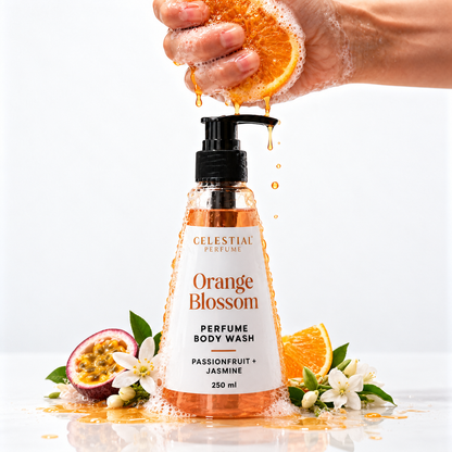 Orange Blosoom Perfume Body Wash With 5% Niacinamide & Glycerin