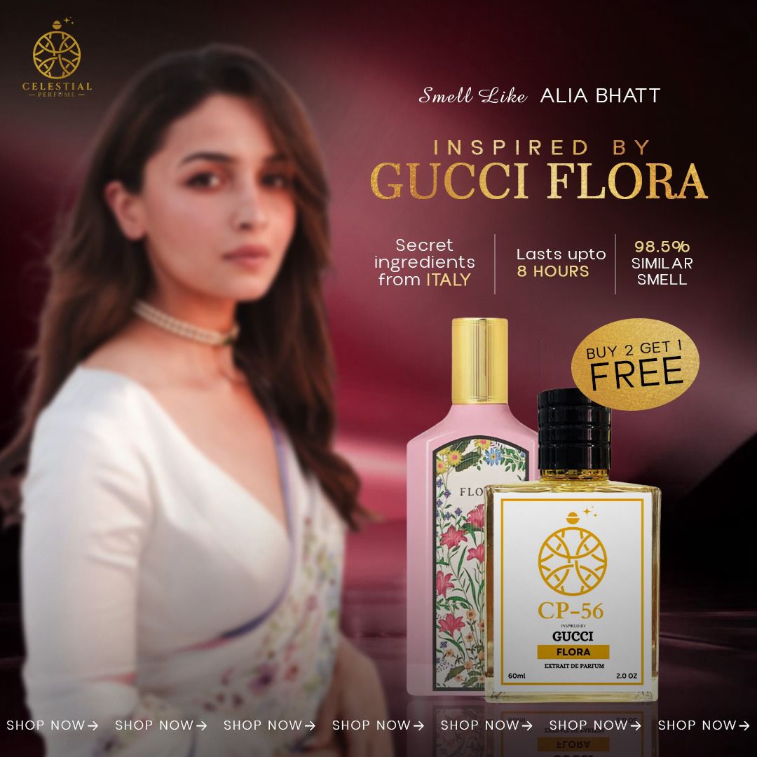 Inspired By Ġůccï FL0r@ Perfume ( Worn by Alia Bh@tt )